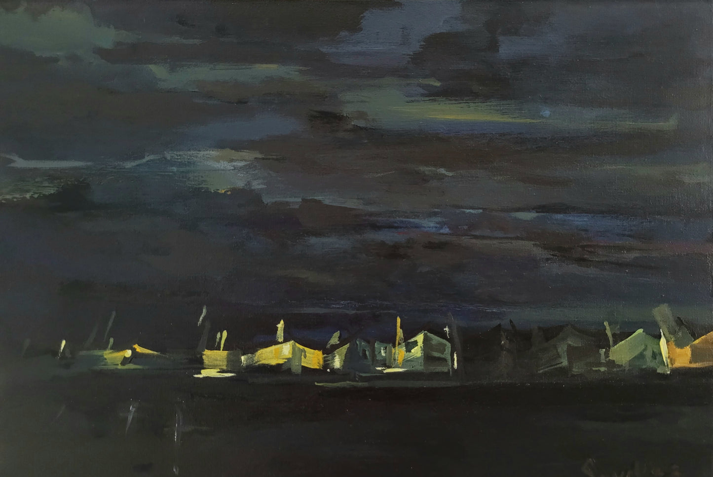 McGrath's Field Last Night | LIMITED EDITION GICLÉE PRINT