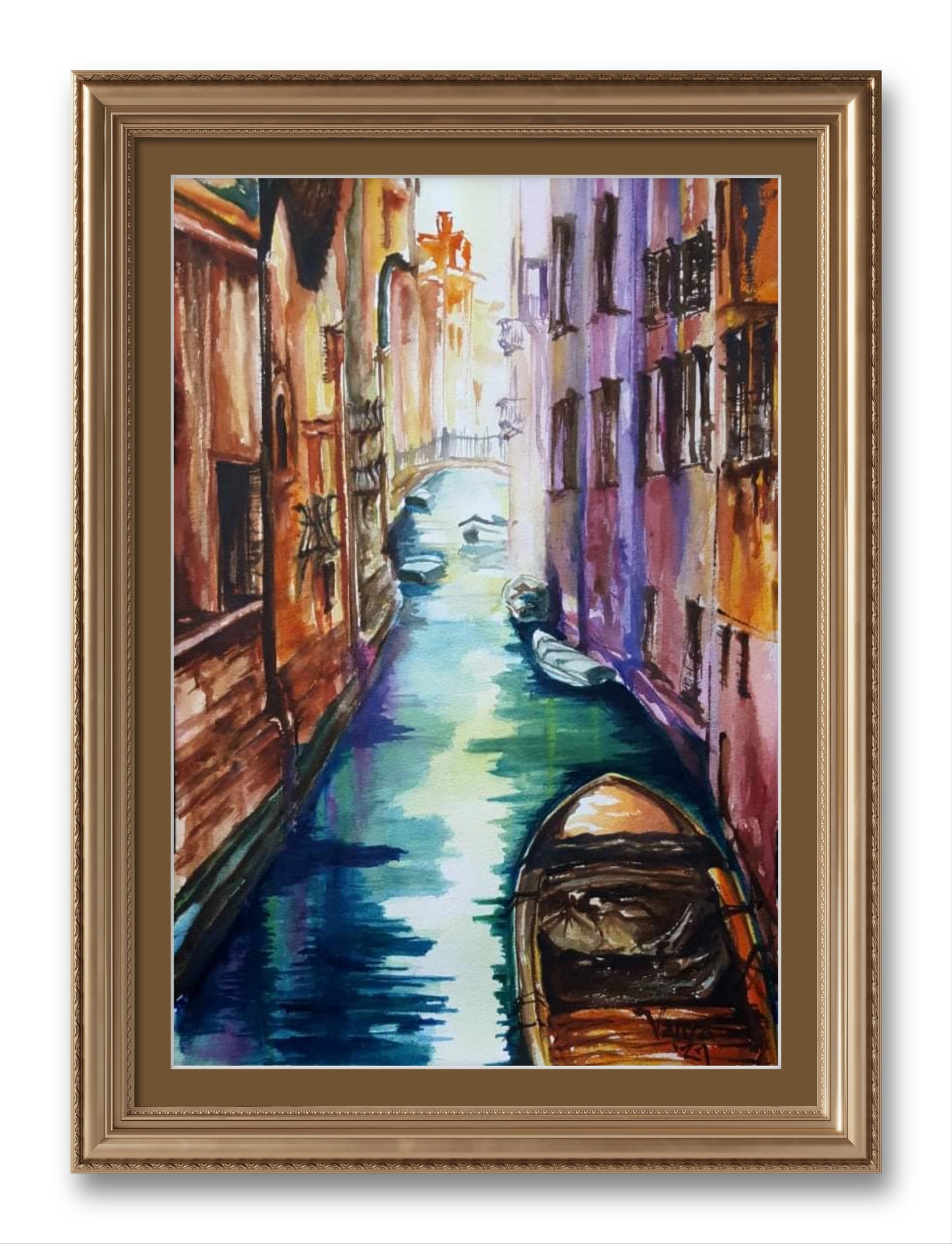 The Gondoliers Are Gone | LIMITED EDITION GICLÉE PRINT