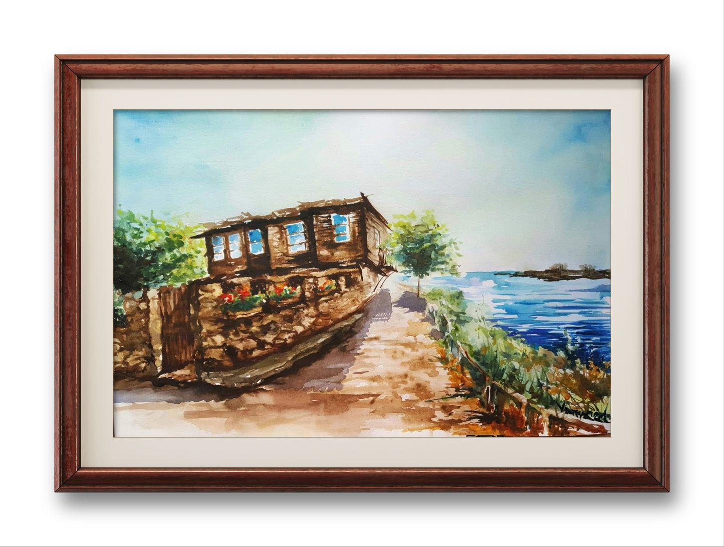 The Greek House in Ahtopol | LIMITED EDITION GICLÉE PRINT