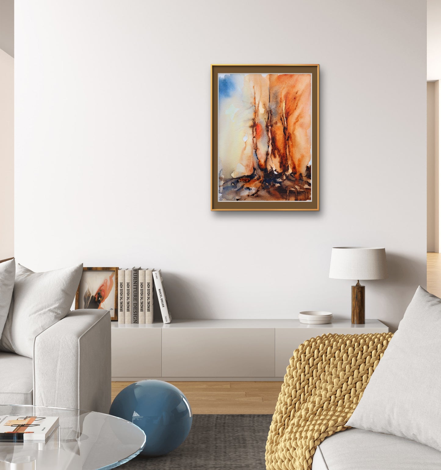 Morning in the Autumn Wood