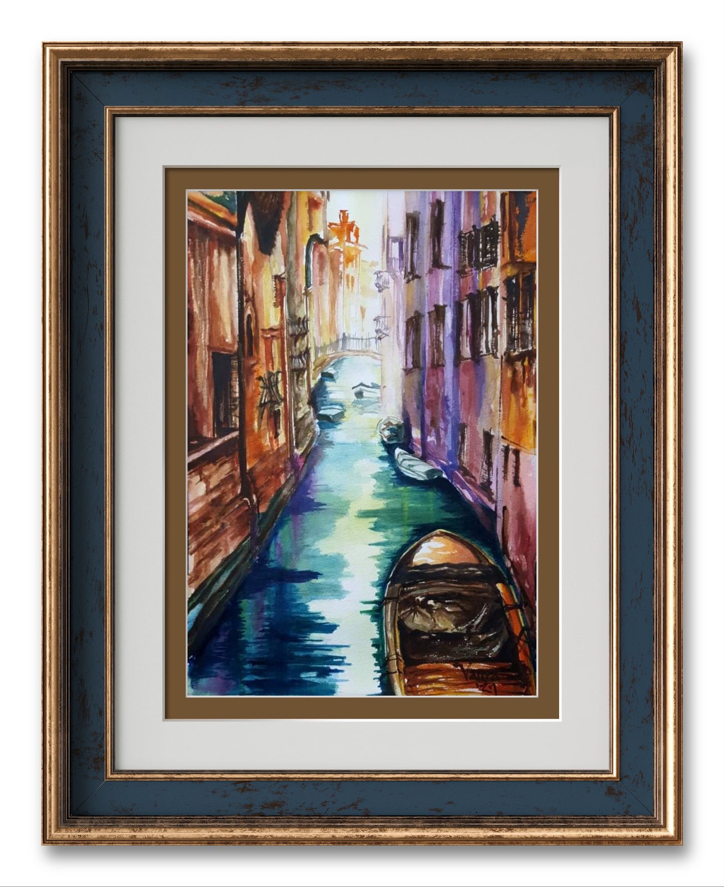 The Gondoliers Are Gone | LIMITED EDITION GICLÉE PRINT