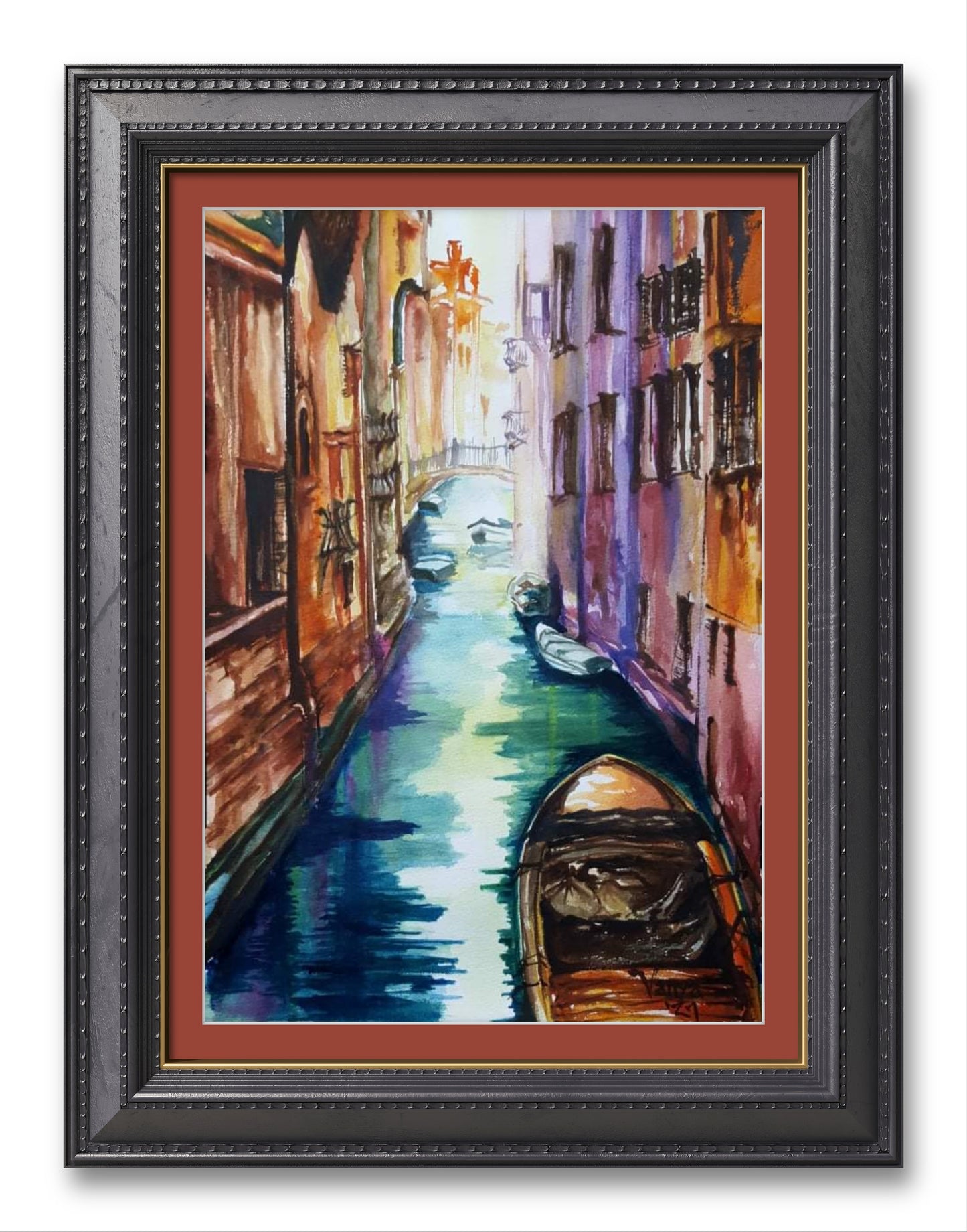 The Gondoliers Are Gone | LIMITED EDITION GICLÉE PRINT