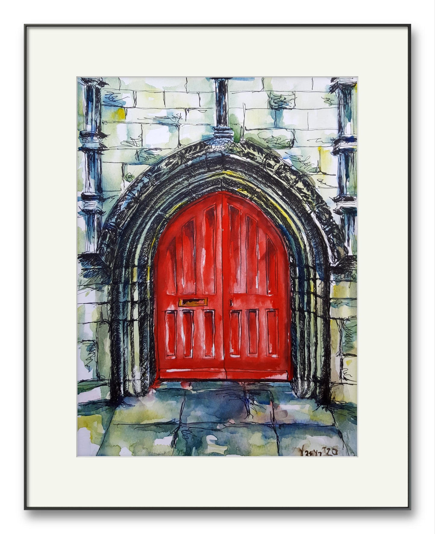 St. Nicholas' Church Door Galway Ireland
