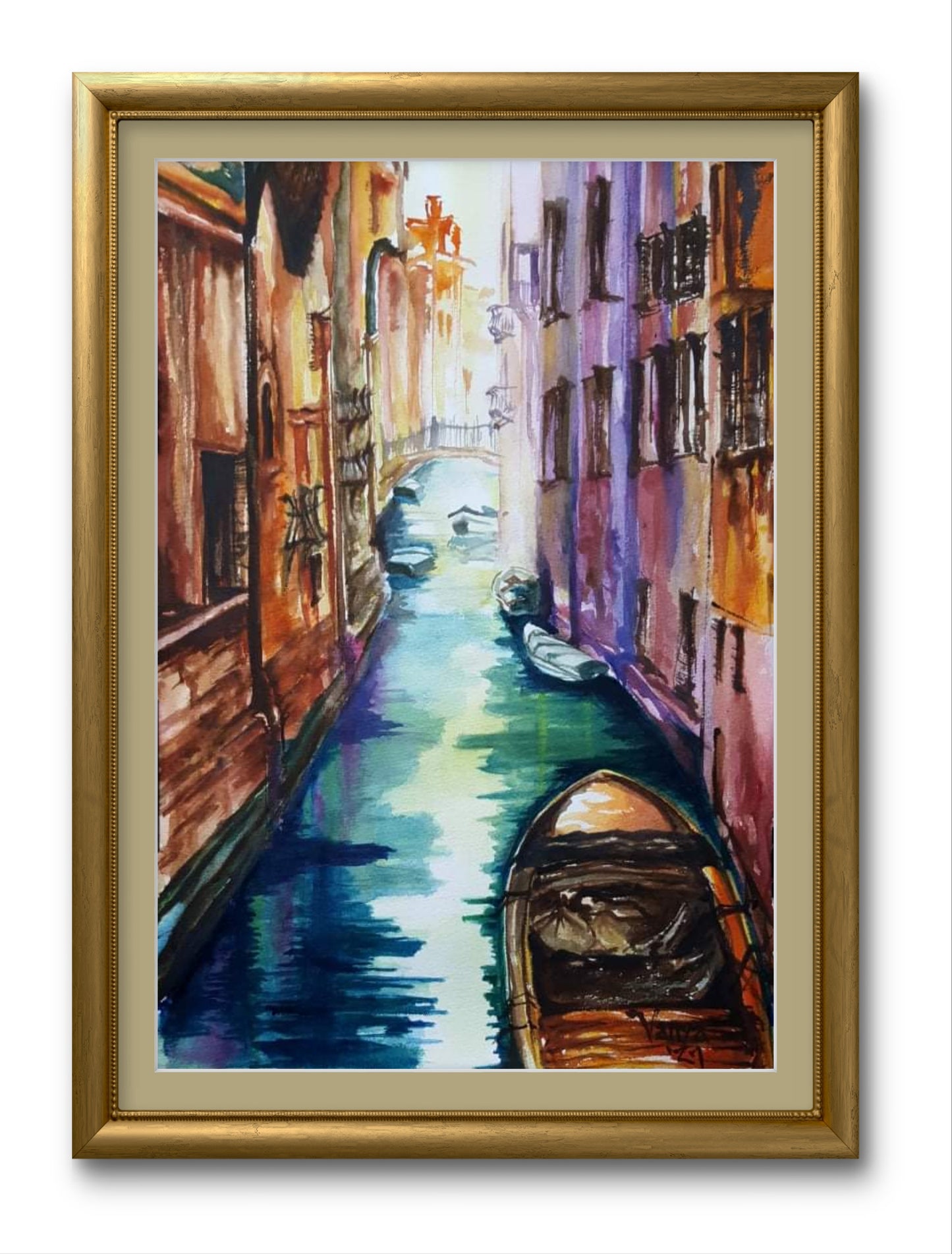 The Gondoliers Are Gone | LIMITED EDITION GICLÉE PRINT