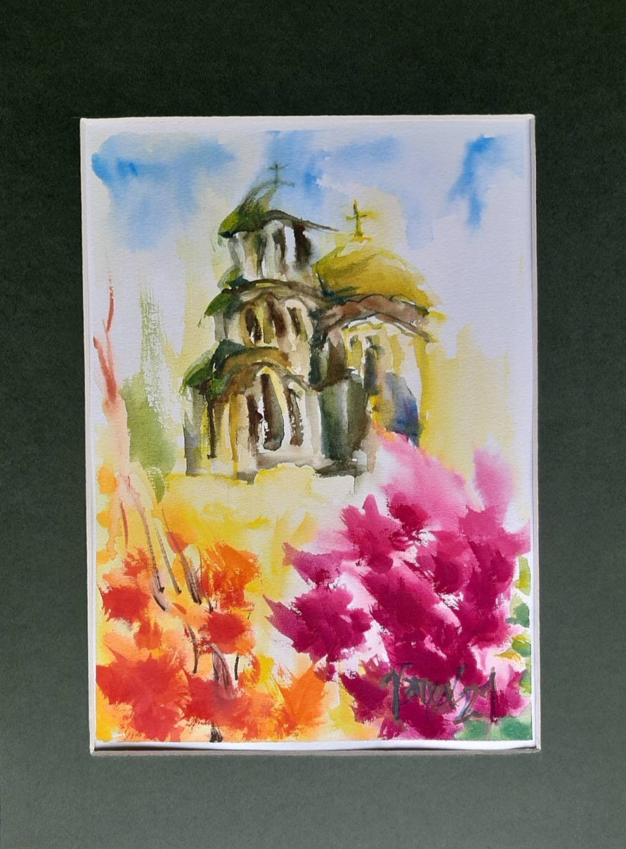 St. Alexander Nevsky Cathedral Purple