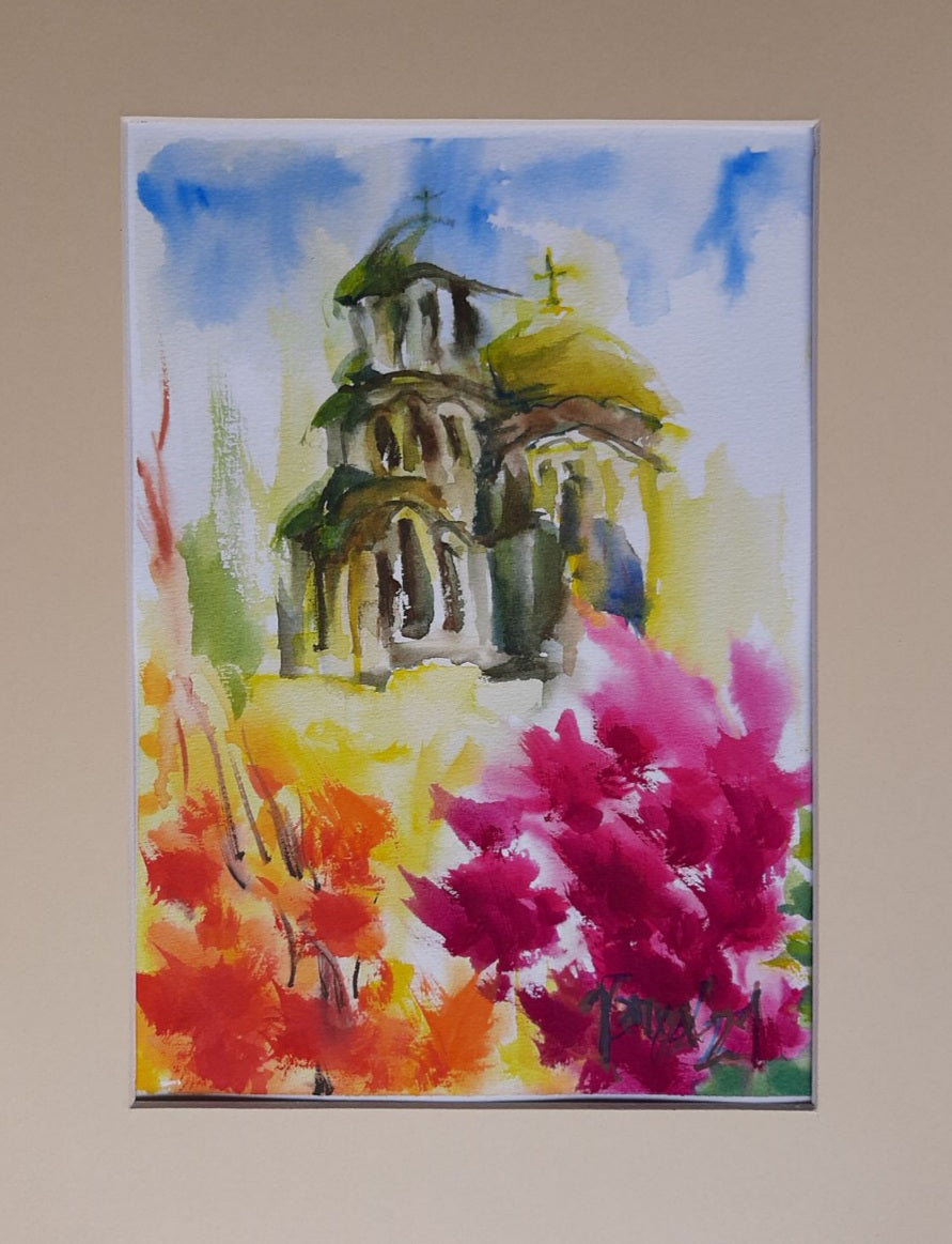 St. Alexander Nevsky Cathedral Purple