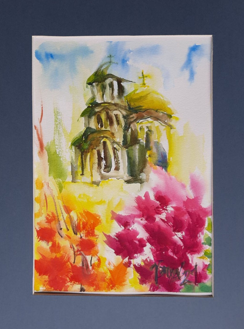 St. Alexander Nevsky Cathedral Purple