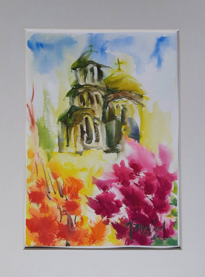 St. Alexander Nevsky Cathedral Purple
