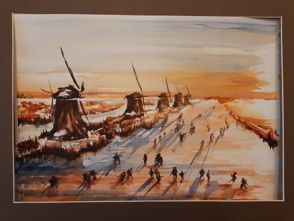 The Dutch Are Skating