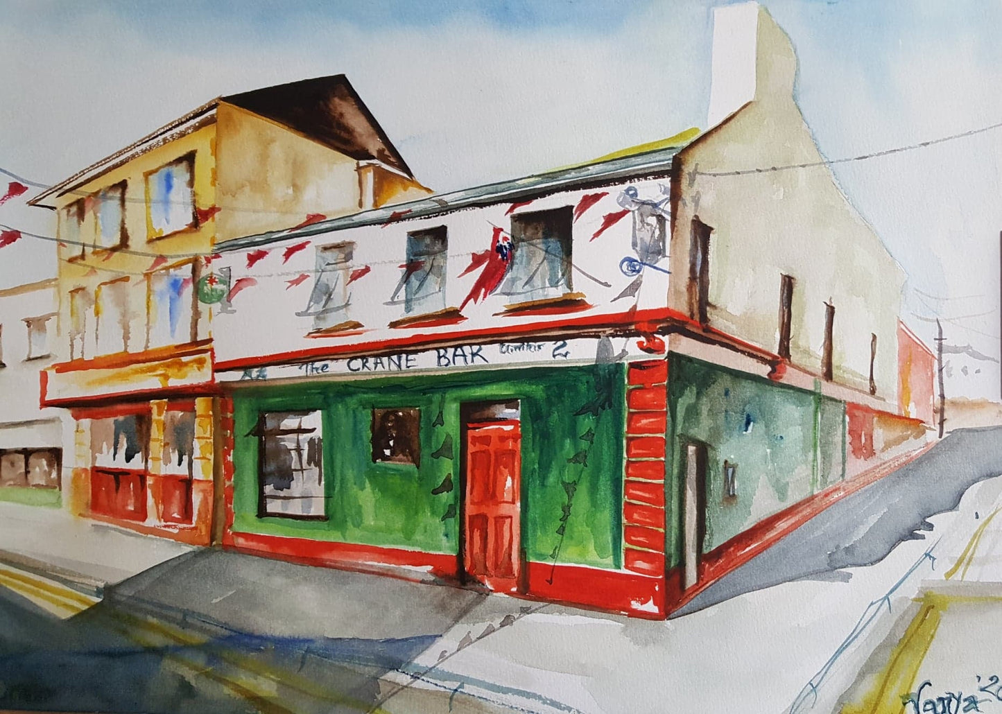 The Crane Bar Galway Ireland - AVAILABLE TO ORDER