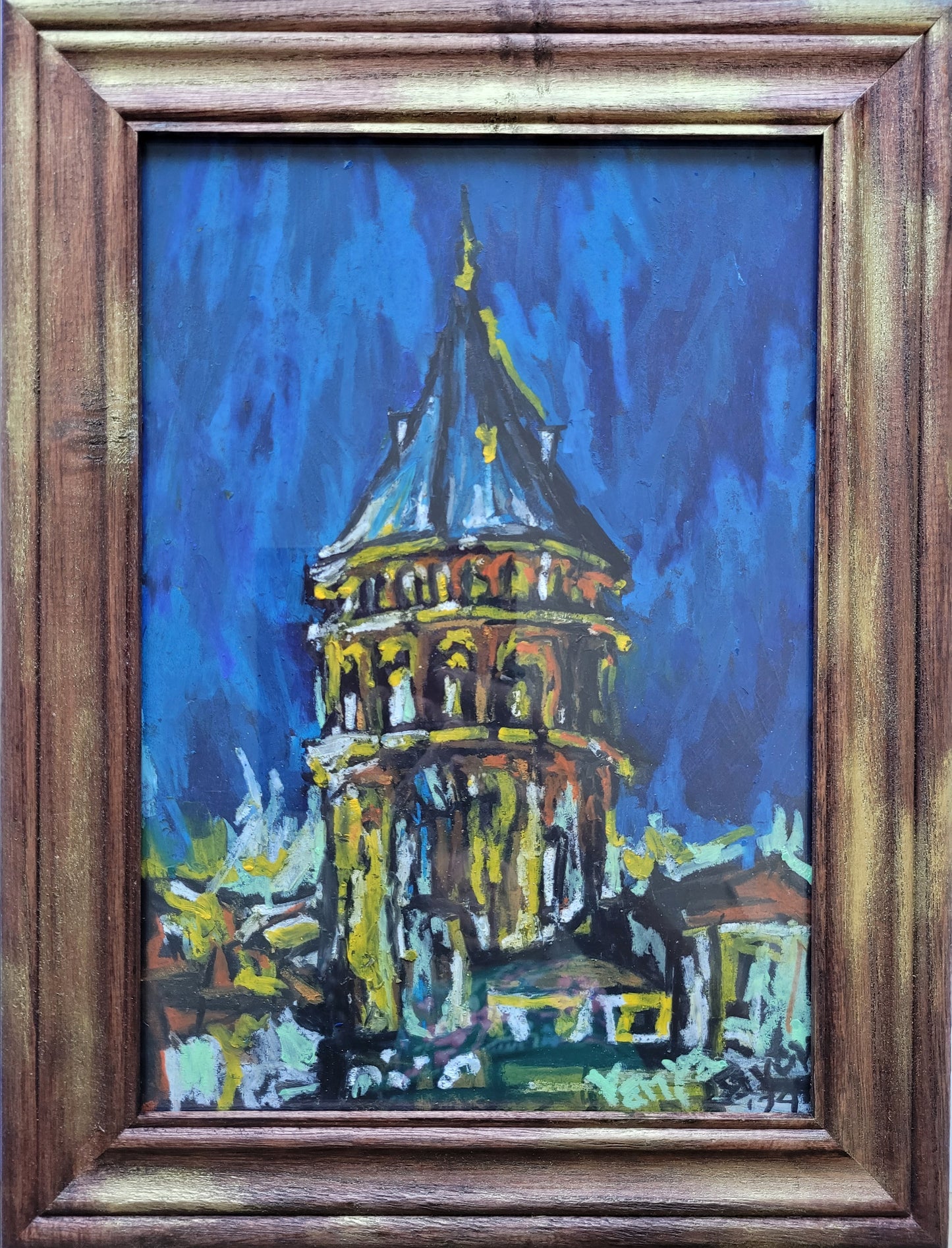 Galata Tower at Night