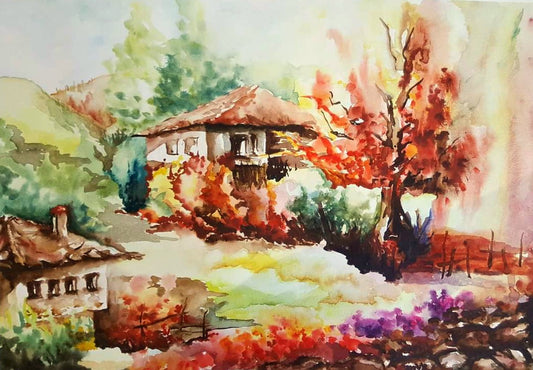 Bozhentsi Bulgaria in Autumn | LIMITED EDITION GICLÉE PRINT