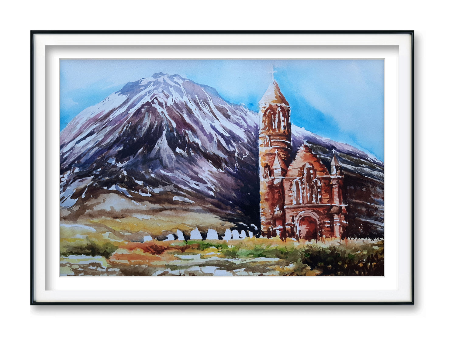 Spring is Coming to Dunlewey Church of the Sacred popular Heart County Donegal Ireland Vanya Savova Original Ready for shipping