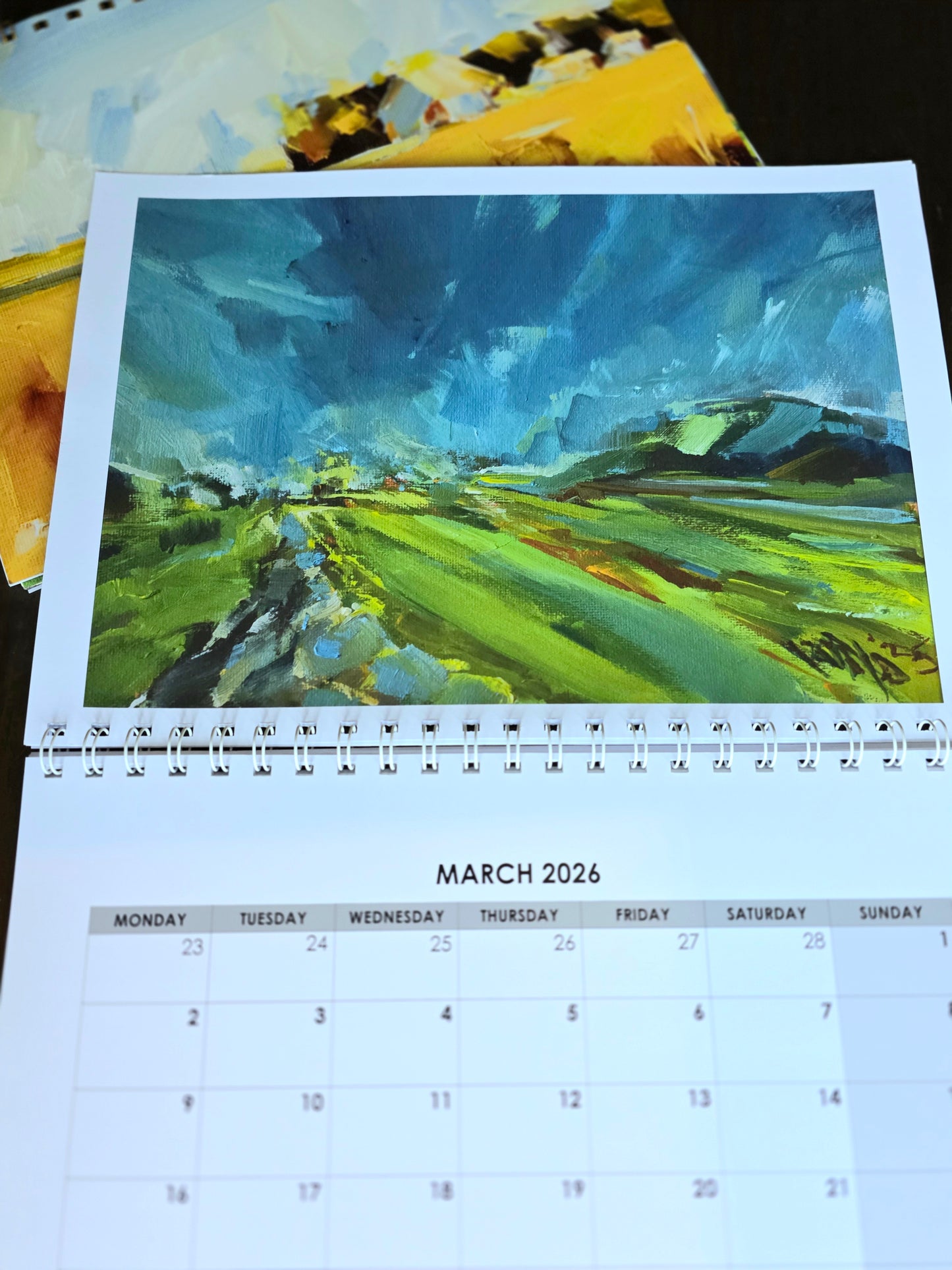 2026 Calendar | Oil Painting Prints