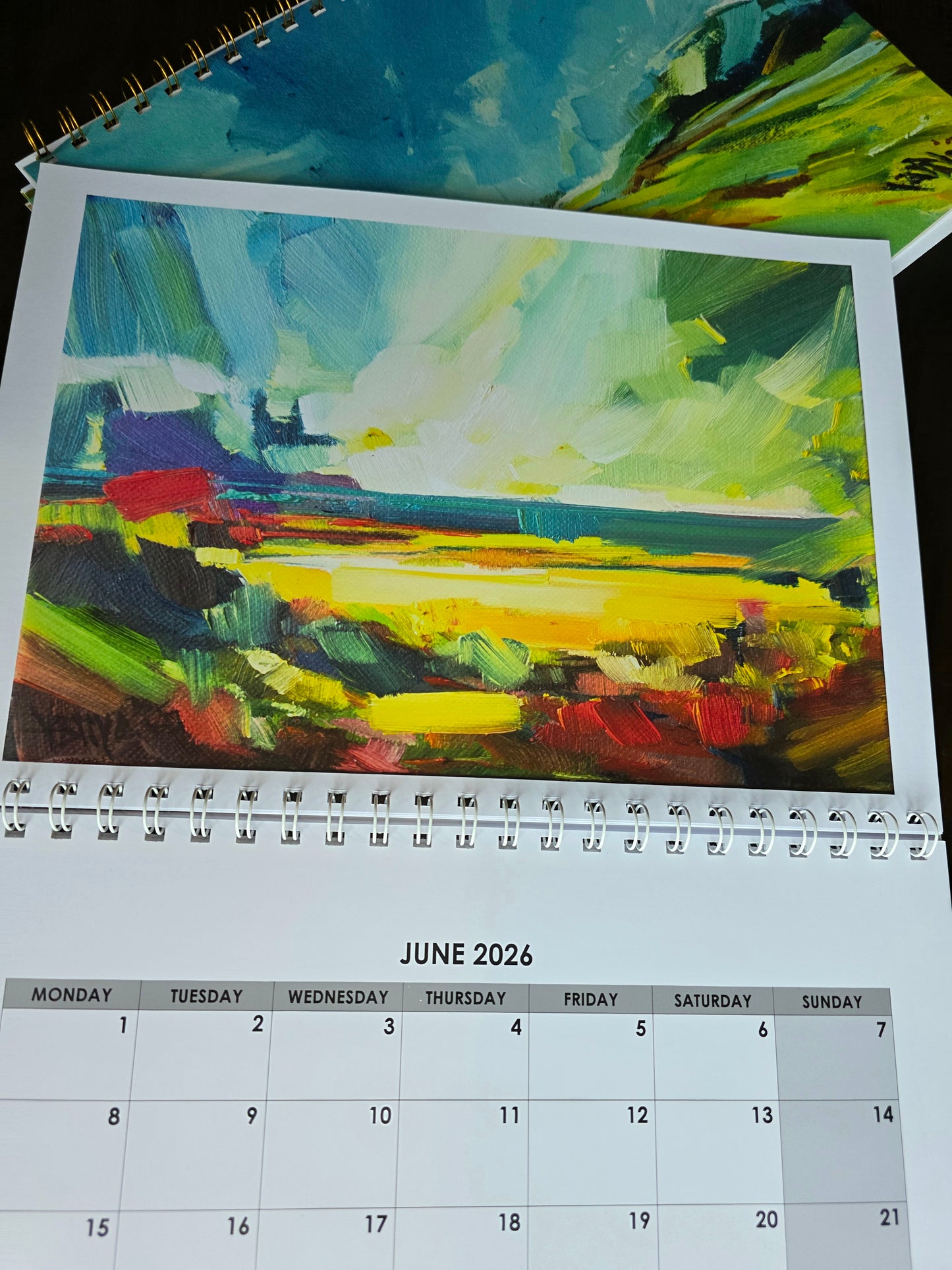 2026 Calendar | Oil Painting Prints