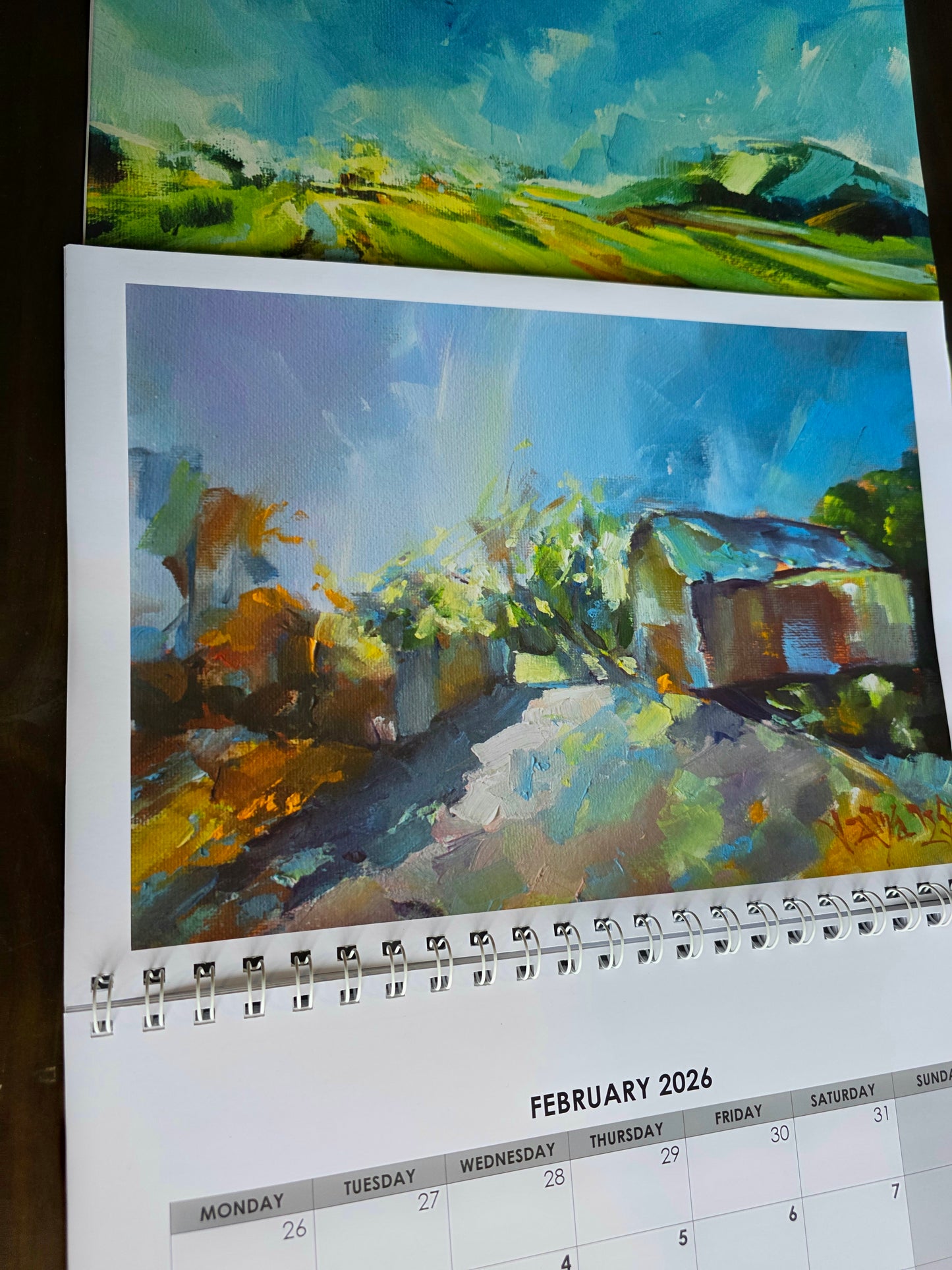 2026 Calendar | Oil Painting Prints