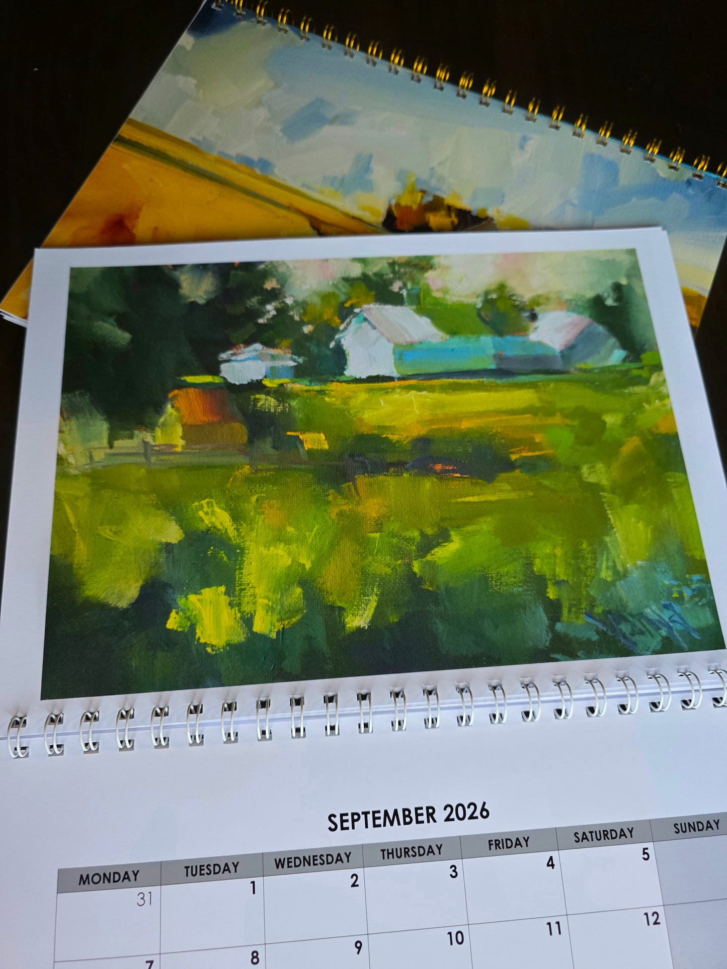 2026 Calendar | Oil Painting Prints