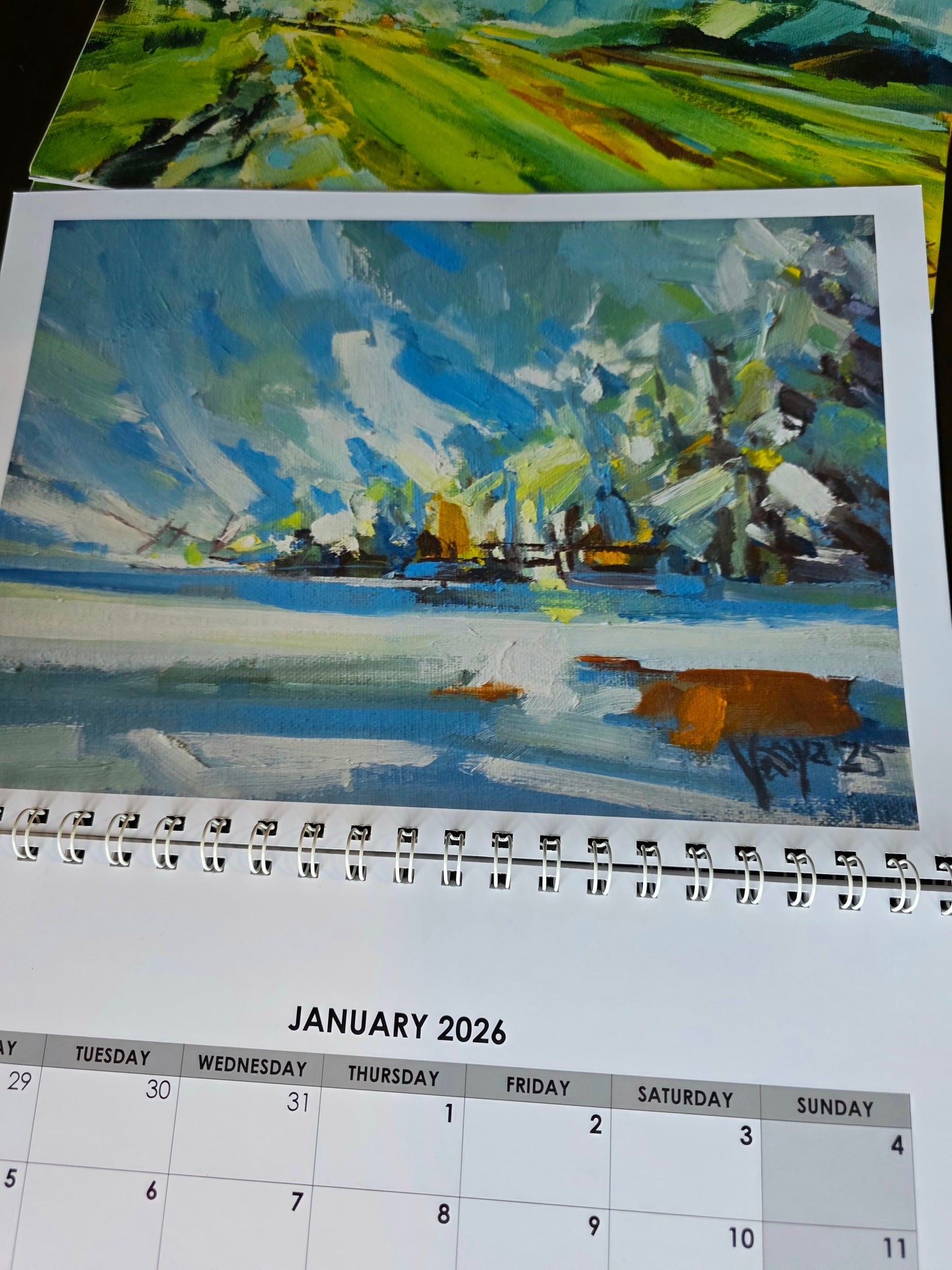 2026 Calendar | Oil Painting Prints