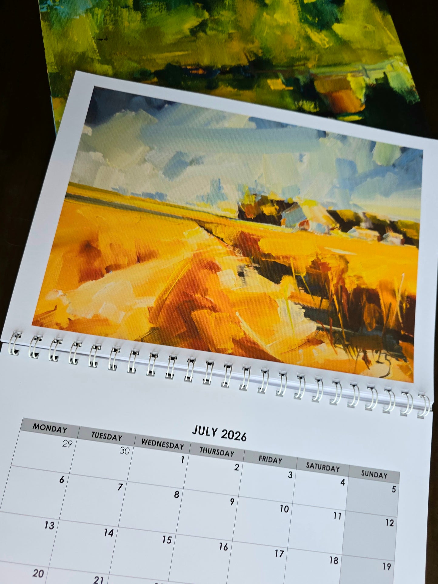 2026 Calendar | Oil Painting Prints