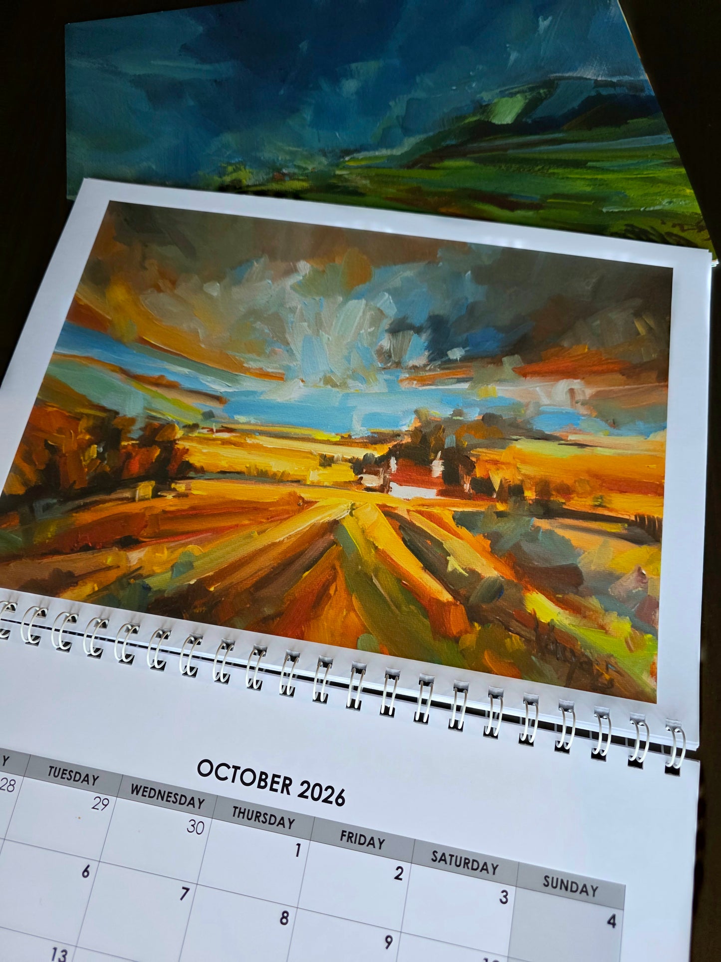 2026 Calendar | Oil Painting Prints