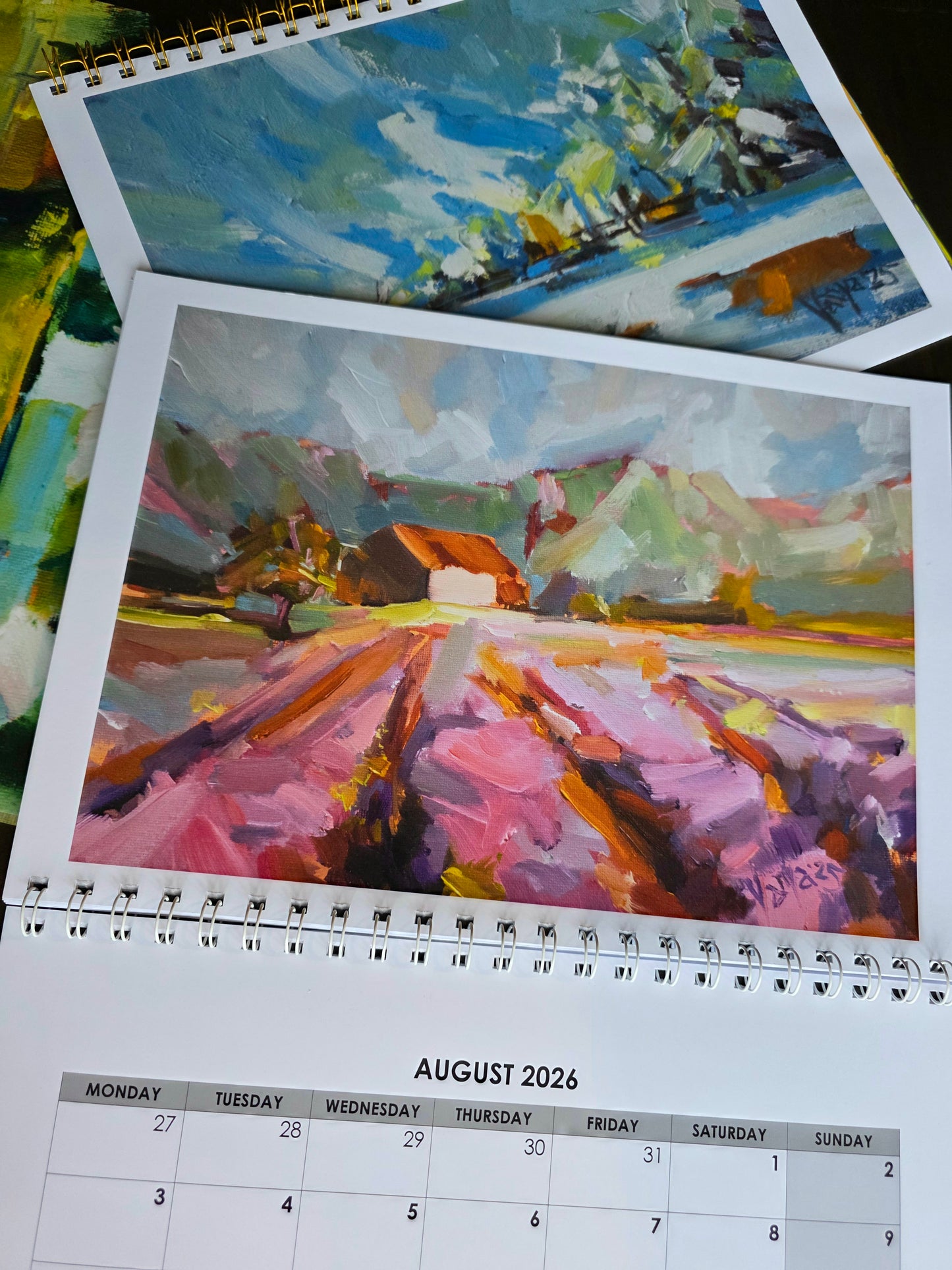 2026 Calendar | Oil Painting Prints