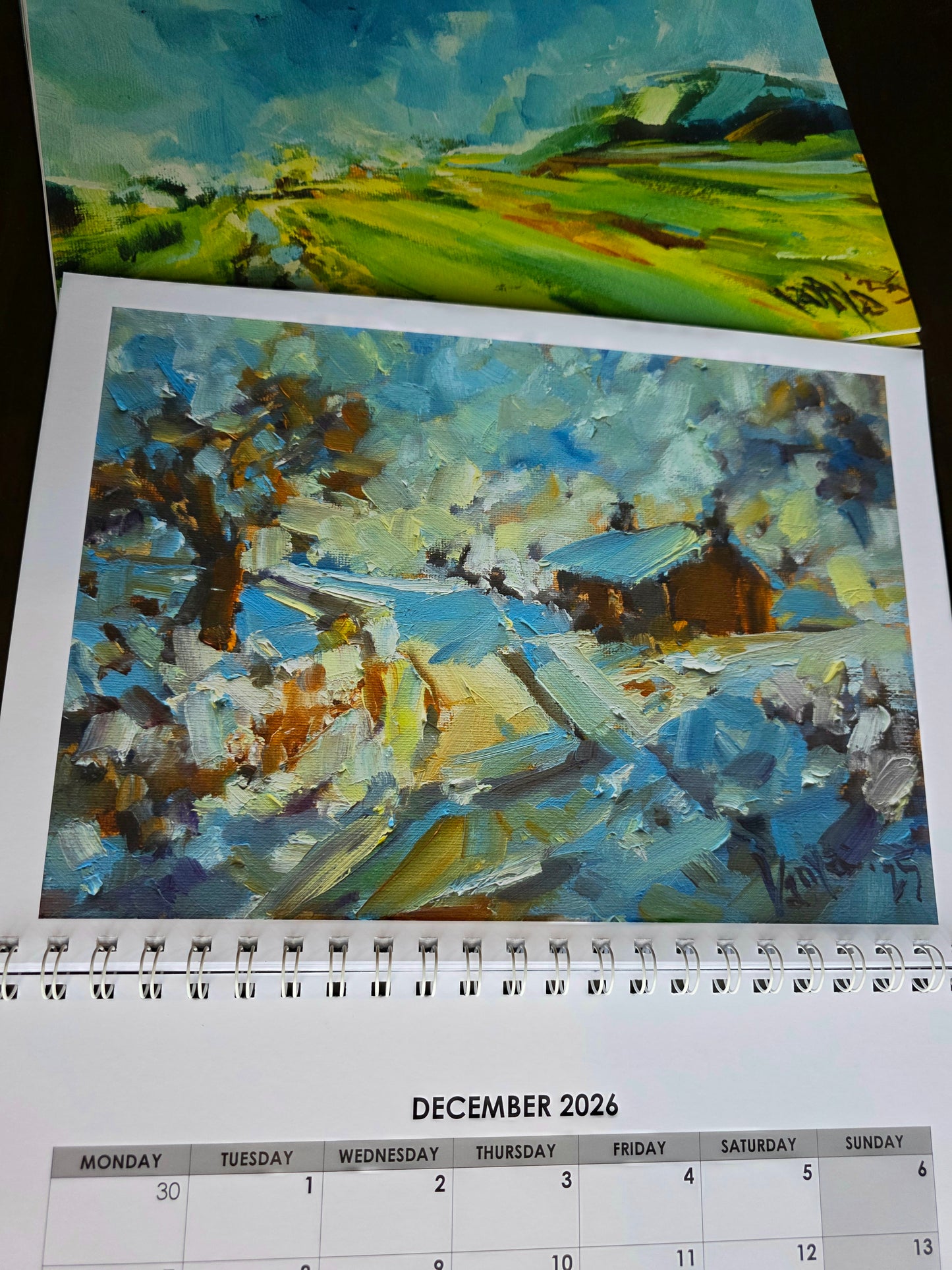 2026 Calendar | Oil Painting Prints