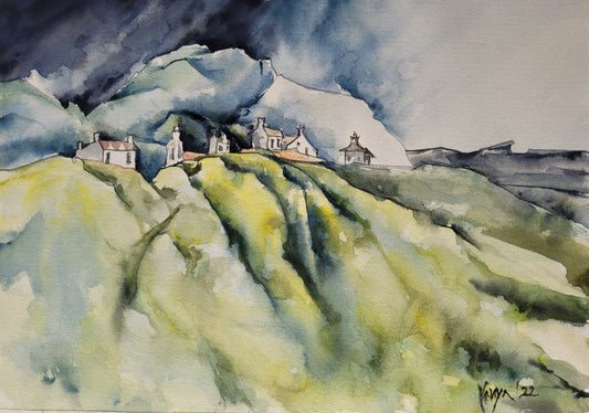 Sráidbhaile Chonamara / Connemara village | LIMITED EDITION GICLÉE PRINT