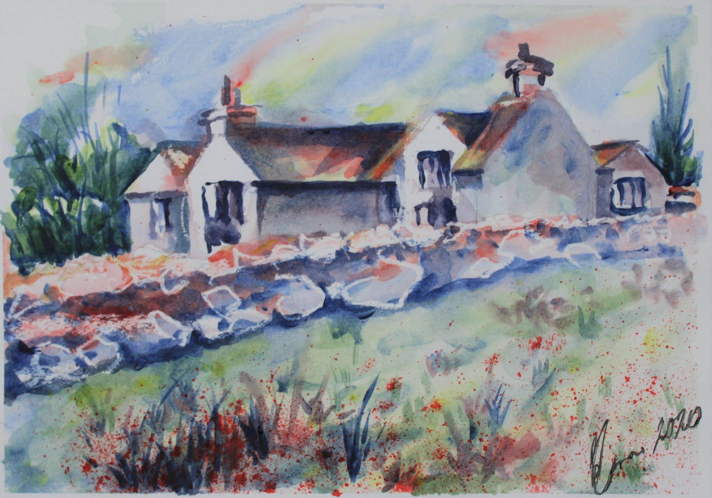 The Blue Cottage - AVAILABLE TO ORDER