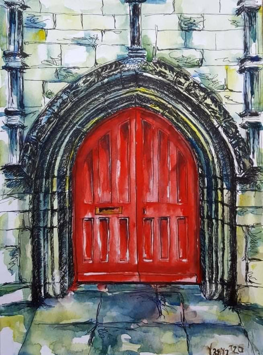 St. Nicholas' Church Door Galway Ireland