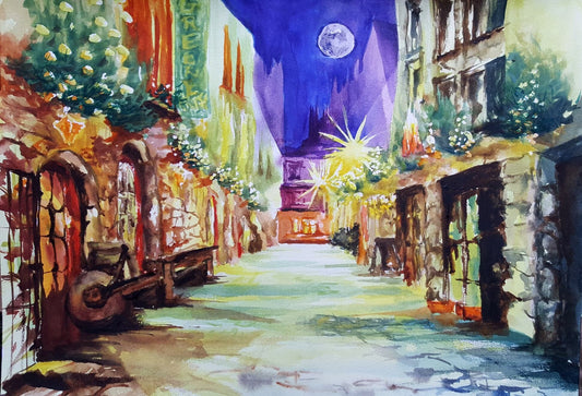 Christmas Eve at Kirwan's Lane | LIMITED EDITION GICLÉE PRINT