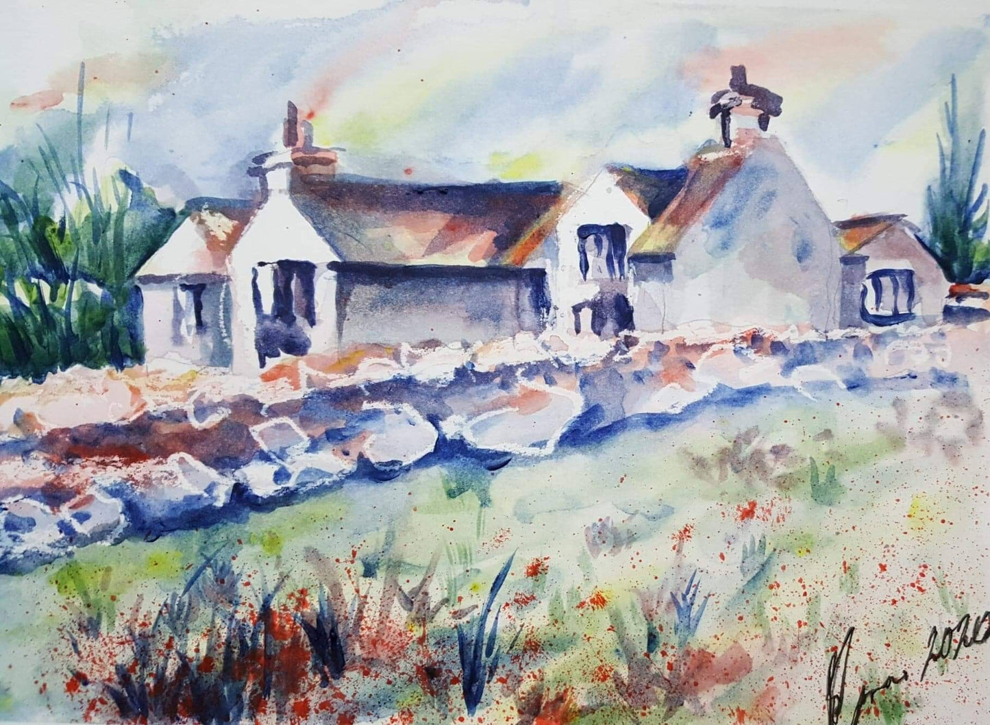 The Blue Cottage - AVAILABLE TO ORDER